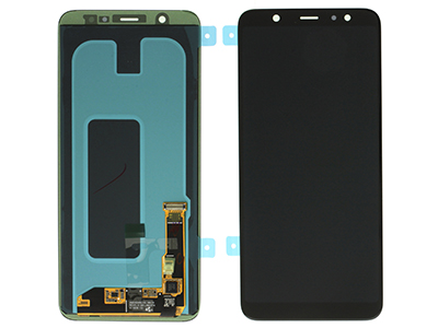Samsung Galaxy A6 Plus - LCD + Touchscreen Nero  (ECOSTORE)