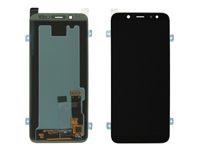 Samsung Galaxy A6 2018 - LCD + Touchscreen Nero  (ECOSTORE)