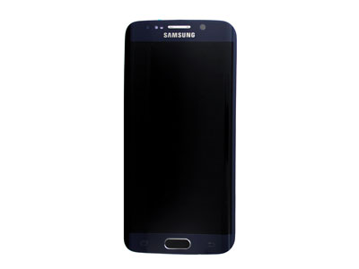 Samsung Galaxy S6 Edge LCD + Touchscreen + Frame + Tasto Home Completo Nero  (ECOSTORE)