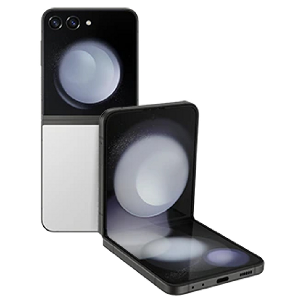 Samsung Galaxy Z Flip 5G (256 GB) Grigio - Grado estetico: Buono - Batteria Standard