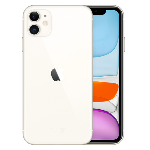 Apple iPhone 11 (128 GB) Bianco - Grado estetico: Ottimo - Batteria Nuova