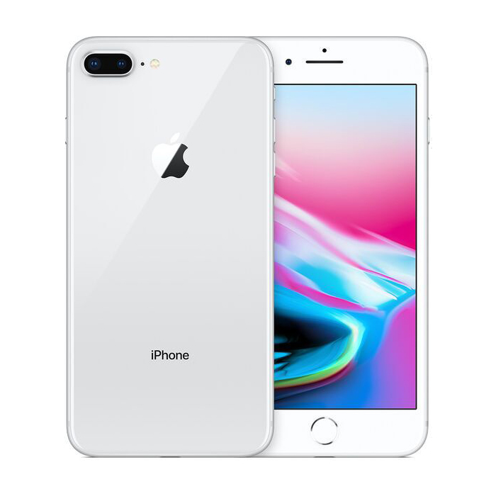 Apple iPhone 8 Plus (64 GB) Argento - Grado estetico: Ottimo - Batteria Nuova