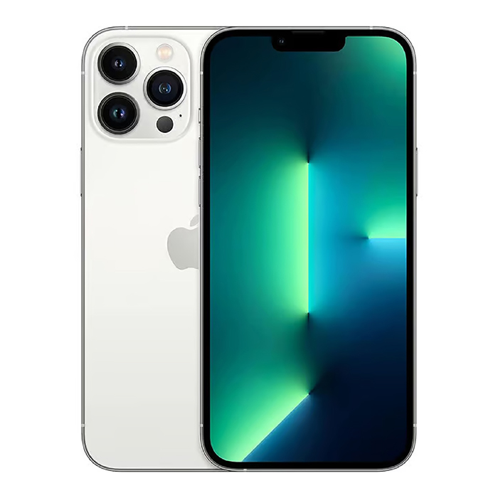 Apple iPhone 13 Pro Max (128 GB) Argento - Grado estetico: Ottimo - Batteria Nuova