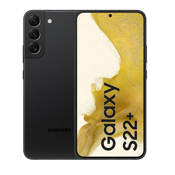 Samsung Galaxy S22 Plus 5G (256 GB) Nero - Grado estetico: Ottimo - Batteria Standard