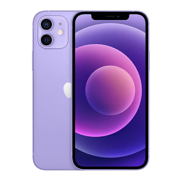 Apple iPhone 12 (128 GB) Viola - Grado Estetico: Buono - Batteria Nuova