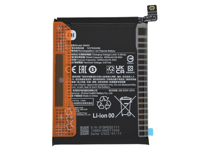 Xiaomi Redmi Note 11S 5G Batteria