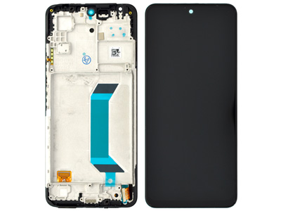 Xiaomi Redmi Note 12 LCD + Touchscreen + Frame Nero - Compatibile
