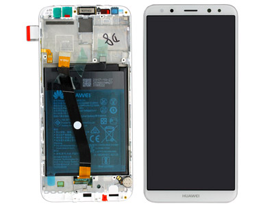 Huawei Mate 10 Lite LCD + Touchscreen + Frame Bianco + Batteria ( ECOSTORE)