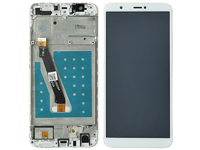 Huawei P Smart LCD + Touchscreen + Frame Bianco - Compatibile