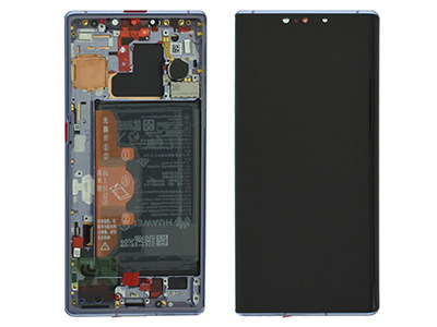 Huawei Mate 30 Pro Display Touch + Frame Silver ( ECOSTORE)