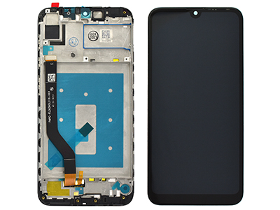 Huawei Y7 2019 Service Pack LCD + Touch Screen + Frame Nero