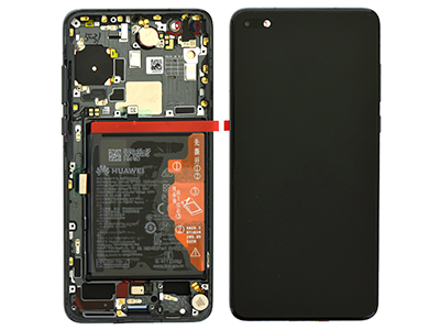 Huawei P40 LCD + Touchscreen + Frame Nero ( ECOSTORE)