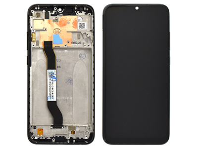 Xiaomi Redmi Note 8 LCD + Touchscreen + Frame + Tasti Laterali Space Black
