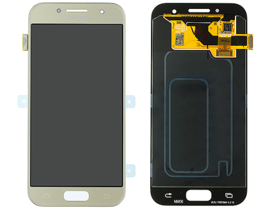 Samsung Galaxy A3 2017 LCD + Touchscreen Oro (ECOSTORE)