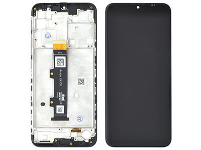 Motorola Moto G30 LCD + Touch Screen + Frame Black