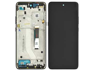 Motorola Moto G 5G LCD + Touch Screen + Frame + Tasti Laterali Volcanic Grey