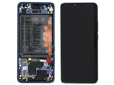 Huawei Mate 20 Pro LCD + Touchscreen + Frame Blu + Batteria