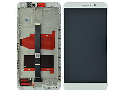 Huawei Mate 9 LCD + Touchscreen + Frame Bianco - Compatibile ( ECOSTORE)