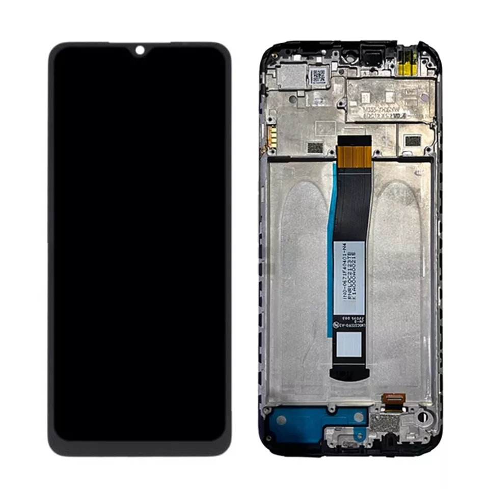 Xiaomi Redmi 9AT LCD + Touchscreen + Frame + Switch Tasti Laterali Carbon Gray