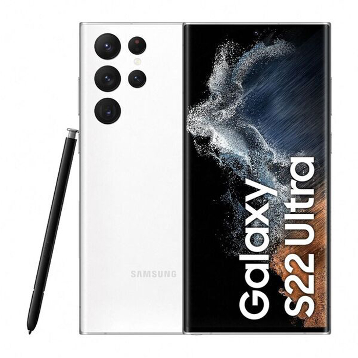 Samsung Galaxy S22 Ultra 5G (128 GB) Bianco - Grado Estetico: Buono - Batteria Standard
