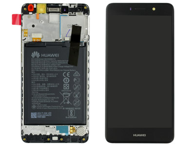 Huawei Nova Lite Plus LCD + Touchscreen + Frame Nero + Batteria