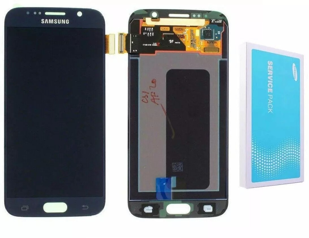 Samsung GALAXY S6 LCD + Touchscreen Blu Scuro (ECOSTORE) 