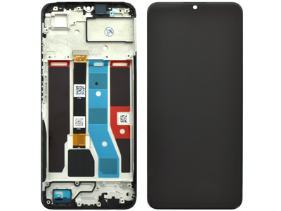 Realme C51 LCD + Touchscreen + Frame Black