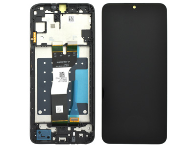 Samsung Galaxy A05S Service Pack LCD + Touchscreen + Frame + Switch Tasti Laterali Black GH81 - 24364A