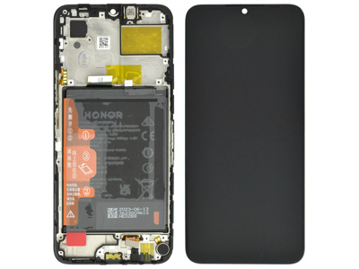 Honor X6 LCD + Touch Screen + Frame + Batteria Black
