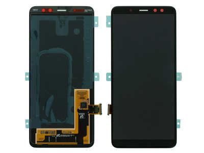 Samsung Galaxy A8 (2018) LCD + Touchscreen Nero(ECOSTORE)