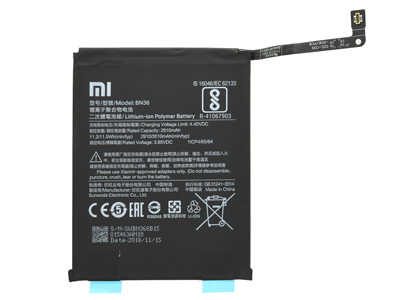 Xiaomi MI A2 BATTERIA ORIGINALE (ECOSTORE)