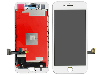 Apple iPhone 7 Display Touch Bianco - Matrice Originale Relife