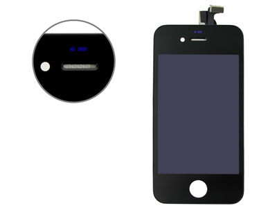 Apple iPhone 4 DISPLAY TOUCH NERO - Tech Compatibile ( ECOSTORE)