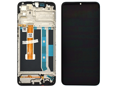 Oppo A15 Display Touch Nero Originale (Eco Store)