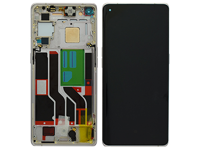 Oppo X3 Neo LCD + Touchscreen + Frame Silver