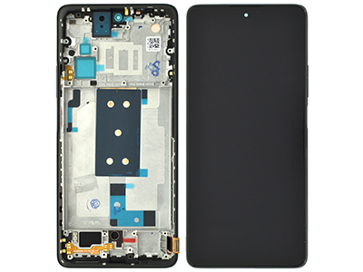 Xiaomi 11T Pro LCD + Touch screen + Frame + Tasto Volume Meteorite Gray (ECOSTORE)