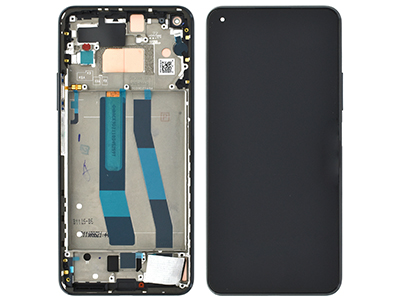 Xiaomi 11 Lite 5G NE LCD + Touchscreen + Frame + Tasto Volume Truffle Black (ECOSTORE)