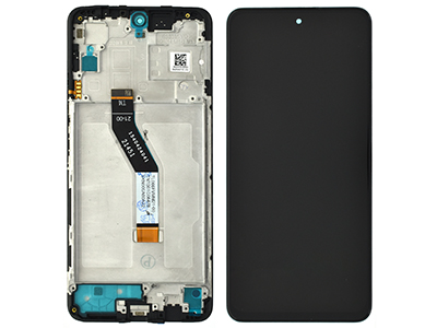 Xiaomi Redmi Note 11 LCD + Touch Screen + Frame + Switch Tasti Laterali Black Vers. 5G (ECOSTORE)