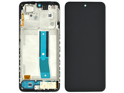 Xiaomi Redmi Note 11 LCD + Touchscreen + Frame + Switch Tasti Laterali Black **Vers. 4G 2201117TY**