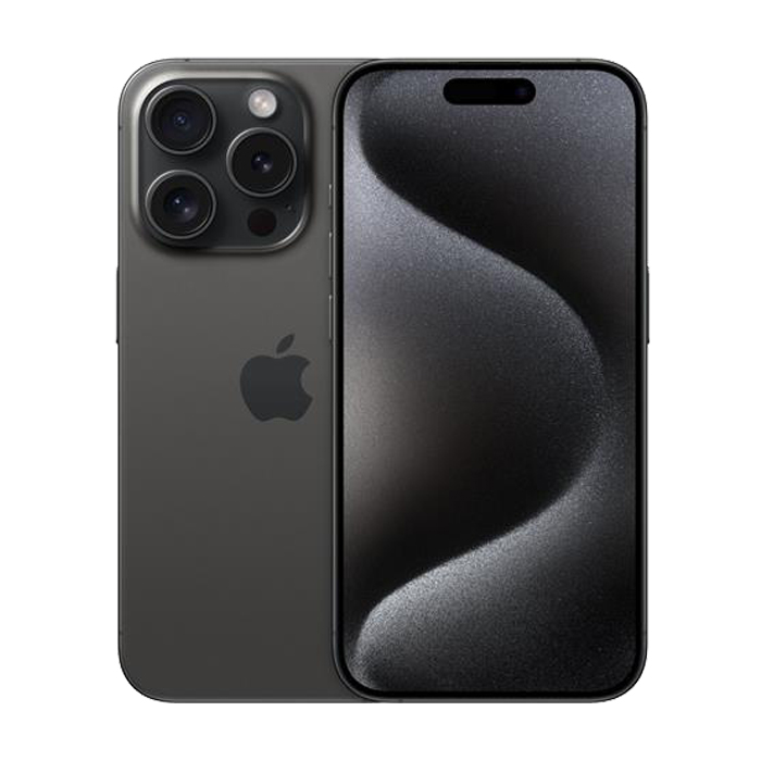 Apple iPhone 15 Pro (128 GB) Titanio Nero - Grado Estetico: Eccellente - Batteria Oltre 85%