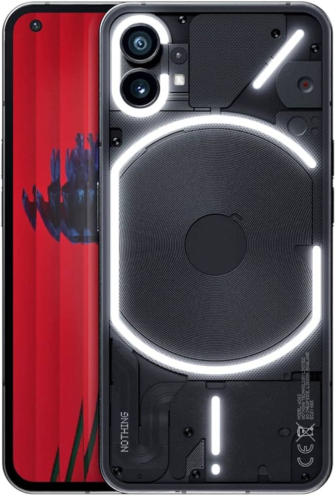 Nothing Phone Nothing Phone 1 (128 GB) Nero - Grado Estetico: Buono - Batteria Standard