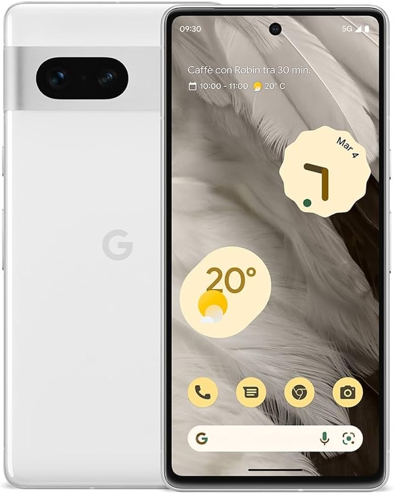Google Pixel 7 (128 GB) Bianco - Grado Estetico: Buono - Batteria Standard