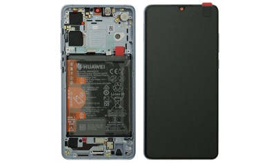 Huawei P30 LCD + Touch + Frame + Batteria + Tasti Laterali + Speaker - Breathing Crysta ( ECOSTORE)