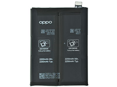 Oppo FIND X3 NEO BATTERIA ORIGINALE  (ECOSTORE)