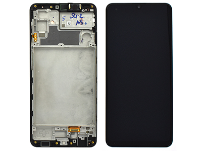 Samsung Galaxy M32 LCD + Touchscreen + Frame Black GH82 - 25981A