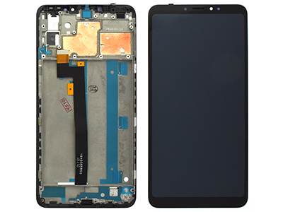 Xiaomi MI Max 3 LCD + Touchscreen + Frame Nero Compatibile