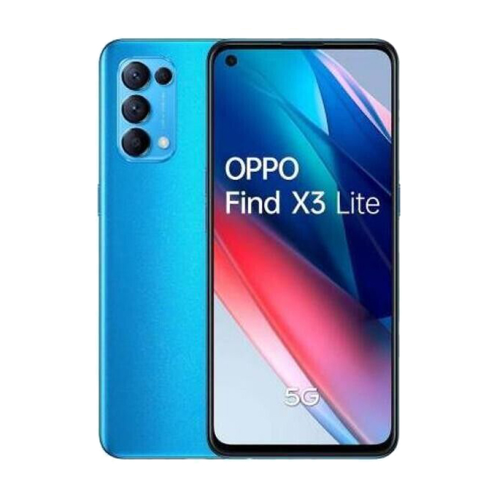 Oppo Find X3 Lite (128 GB) Blu - Grado Estetico: Ottimo - Batteria Standard
