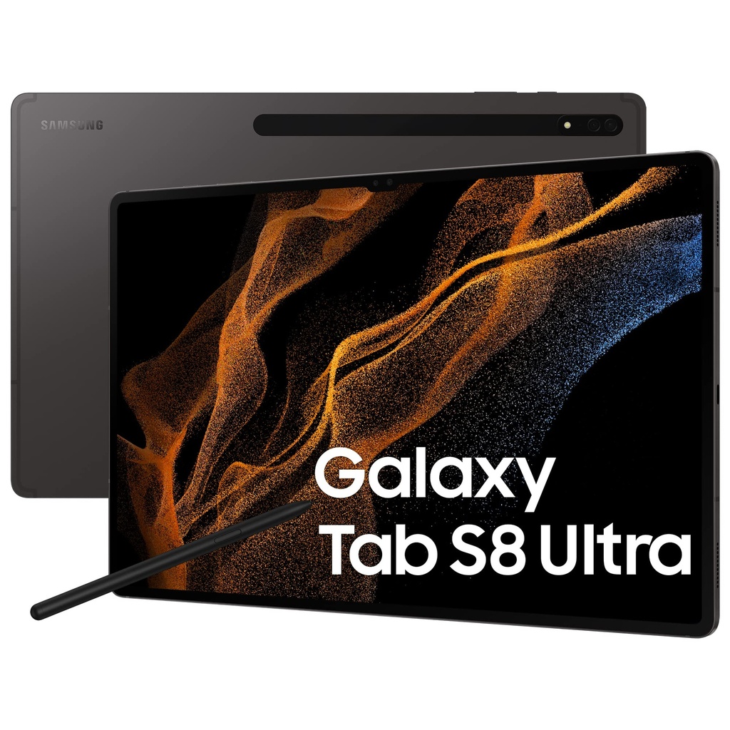 Samsung Galaxy Tab S8 Ultra 5G (256 GB) Grigio - Grado Estetico: Ottimo - Batteria Standard