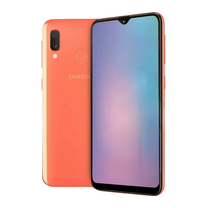 Samsung Galaxy A20E (64 GB) Corallo - Grado Estetico: Buono - Batteria Standard