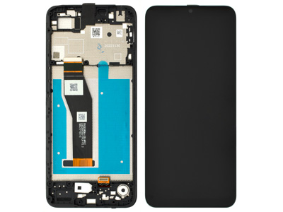 Motorola Moto E13 LCD + Touch Screen + Frame Black